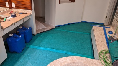 Master Bath Remodel - Floor (April 2023)