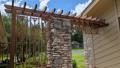 Front Entry Trellis