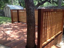 Tonys Woodworking Projects: Deck Screen
