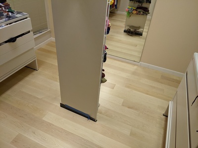 Master Closet Floor (January 2021)