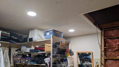 Master Closet Lights