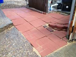 Side Paving Stones