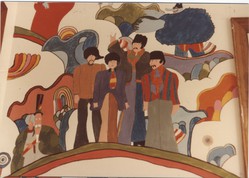 Yellow Submarine wall mural