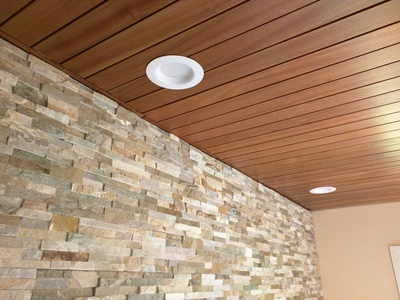 Wood Slat Ceiling