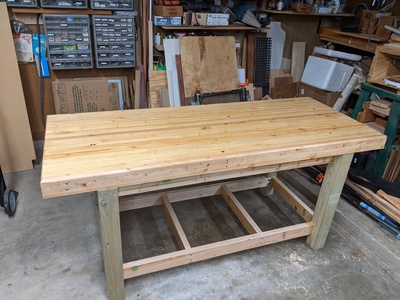 Garage Workbench 2 (March 2021)